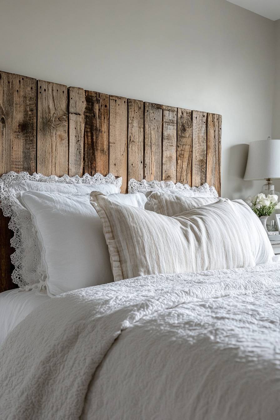 Reclaimed Wood Headboard