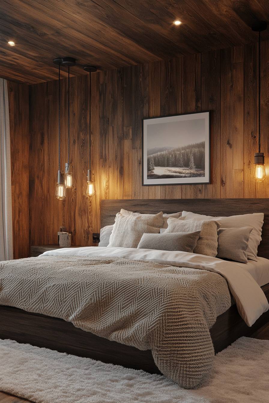 Wood Paneled Walls
