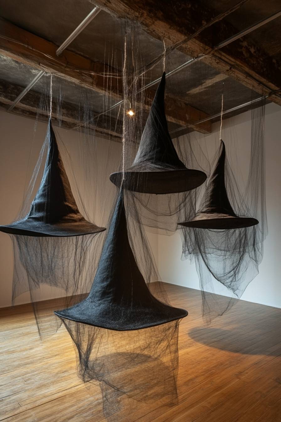 Hanging Witch Hats