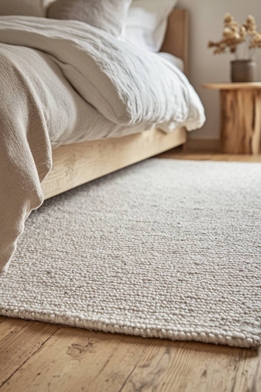 Wool Rug and Cozy Underfoot Layers