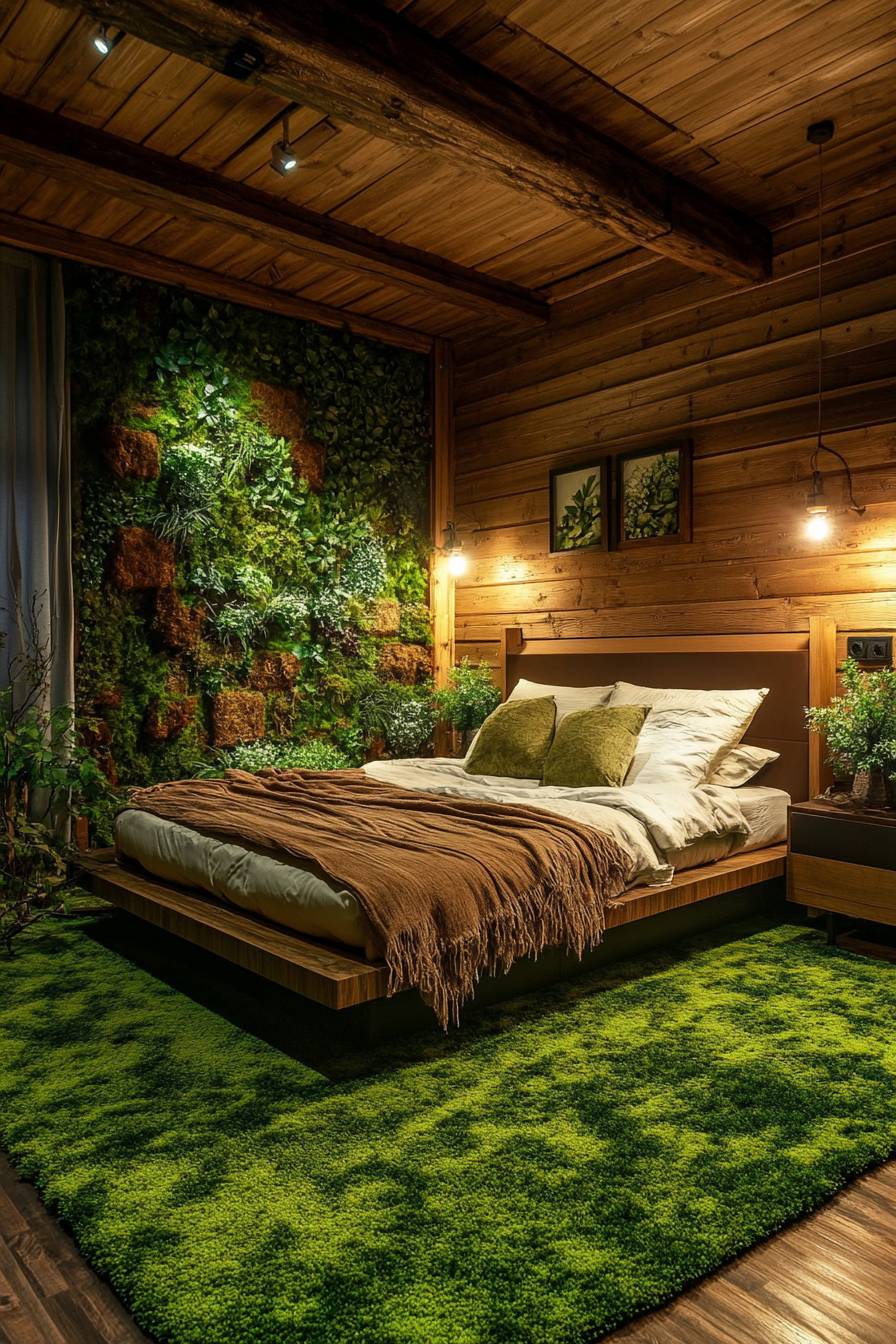 Forest Floor-Inspired Carpet