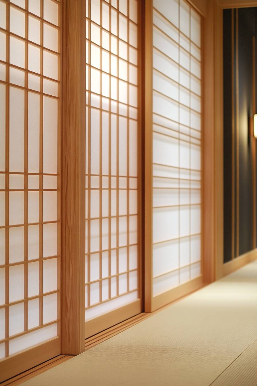 Shoji-Style Sliding Doors