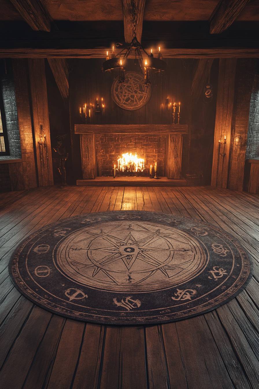Spell Circle Rug