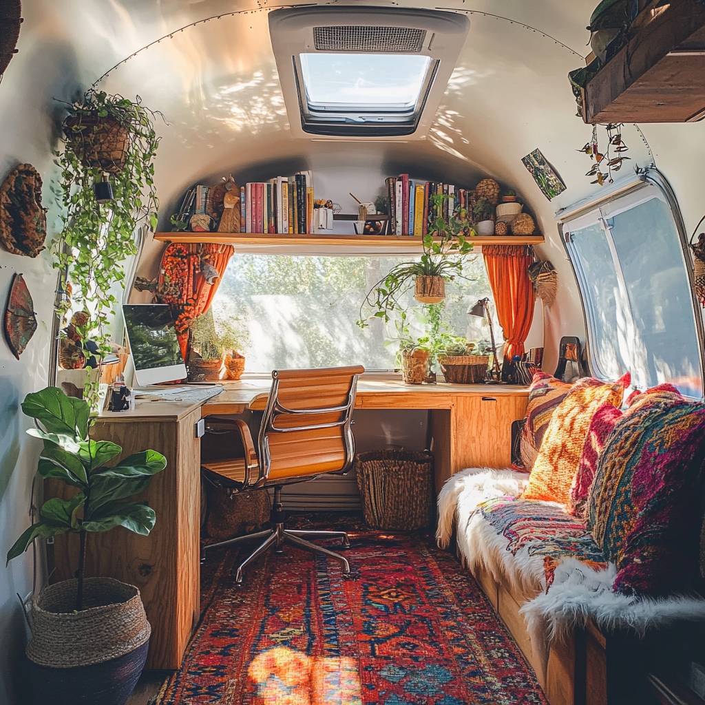 Airstream Boho Office