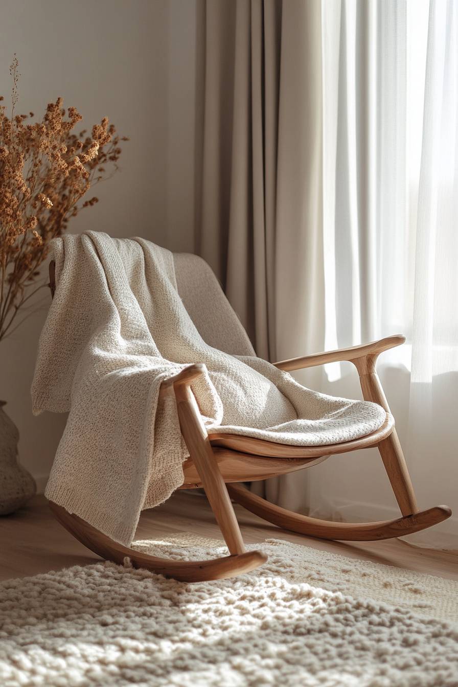 Scandinavian Rocker and Soft Morning Light