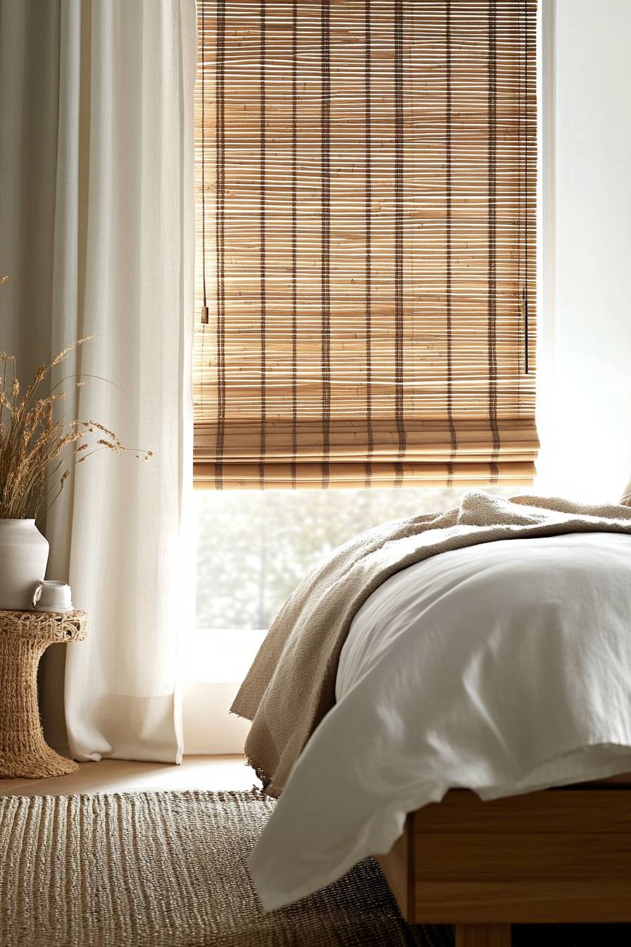 Bamboo Blinds and Layered Textures