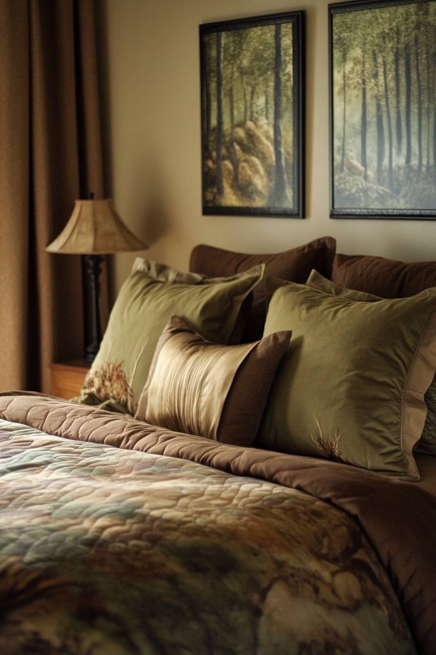 Earth-Tone Bedding