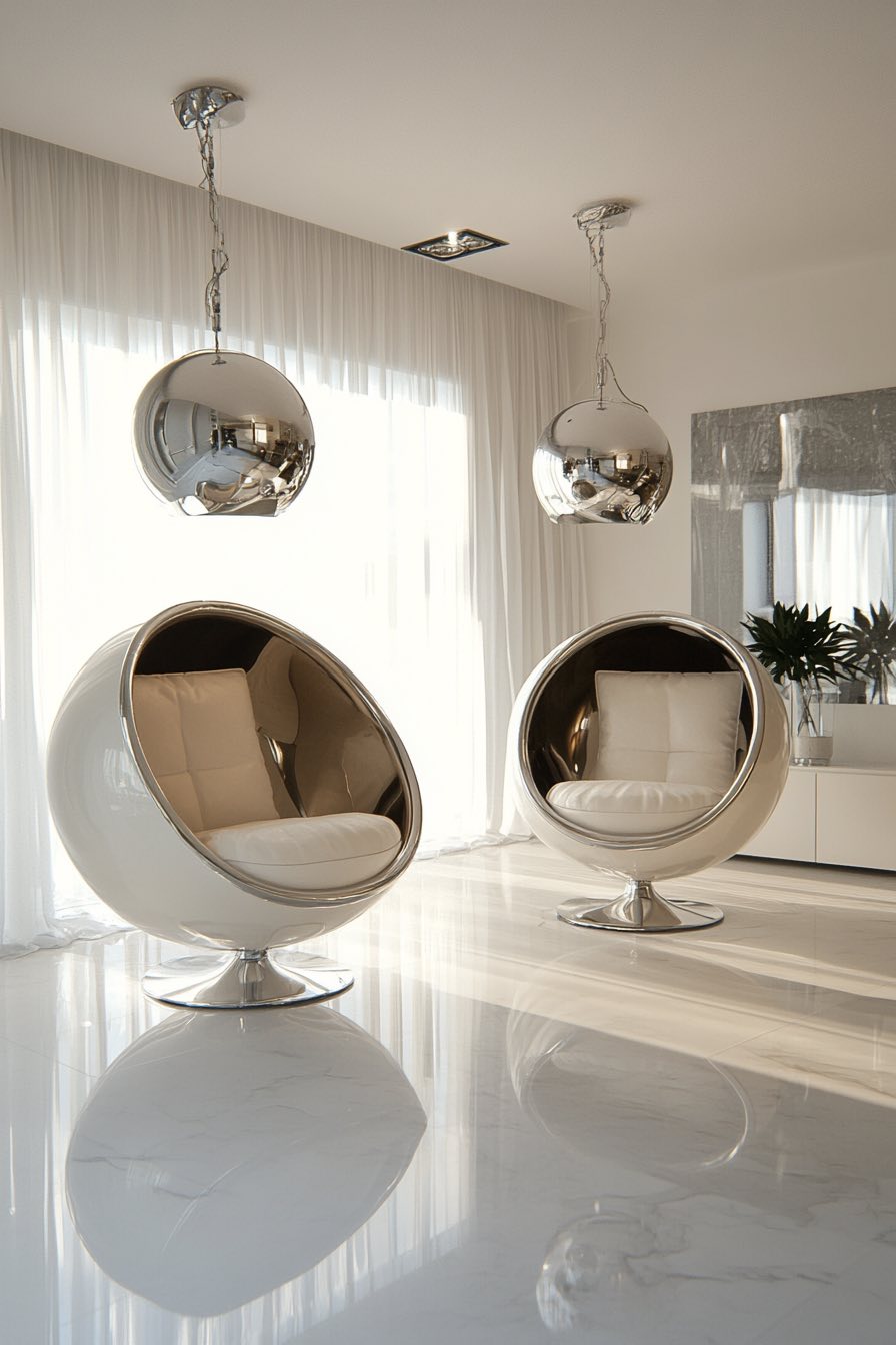 Space-Age Inspired Decor