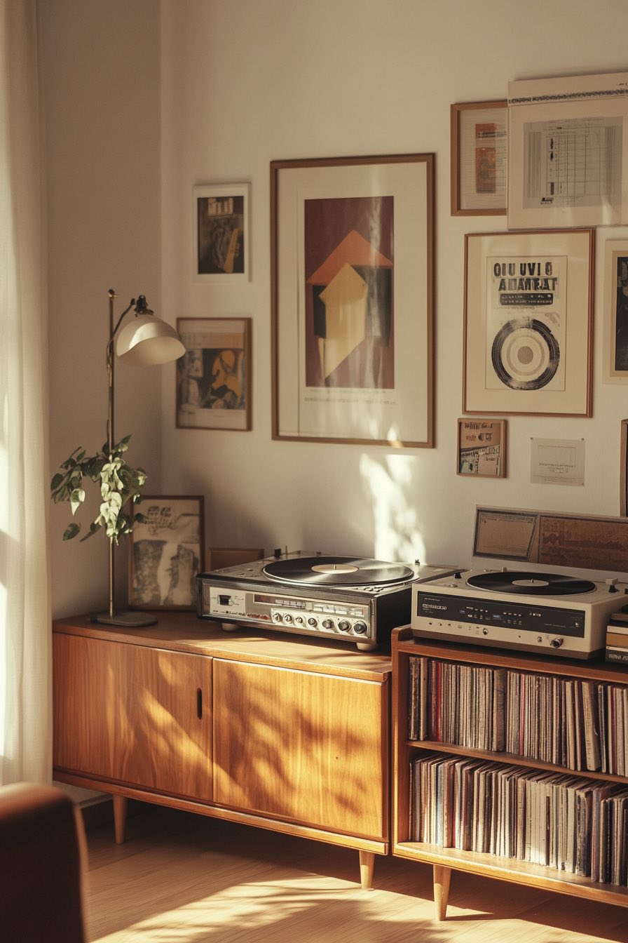 Vinyl Record Nook
