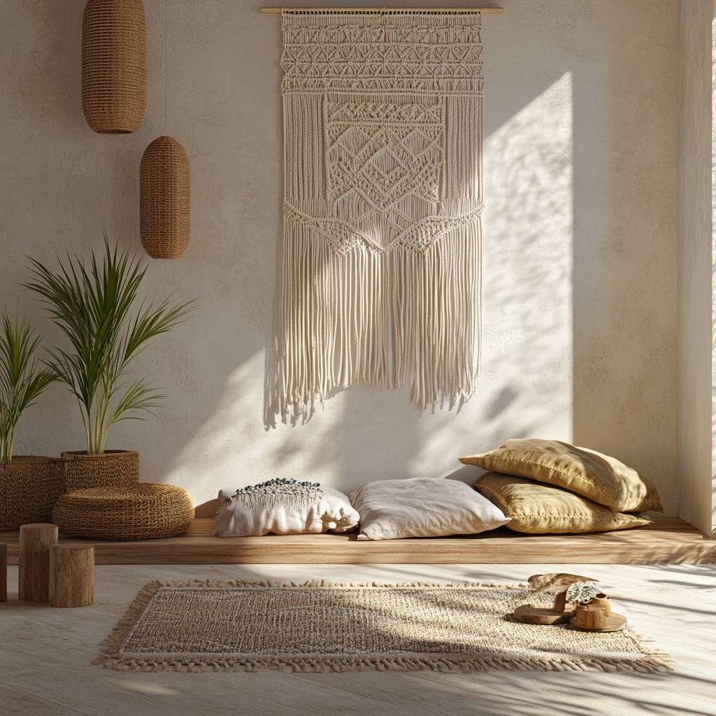 Macramé and Beads Decor