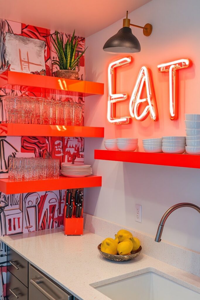 Neon Pop with Retro Attitude
