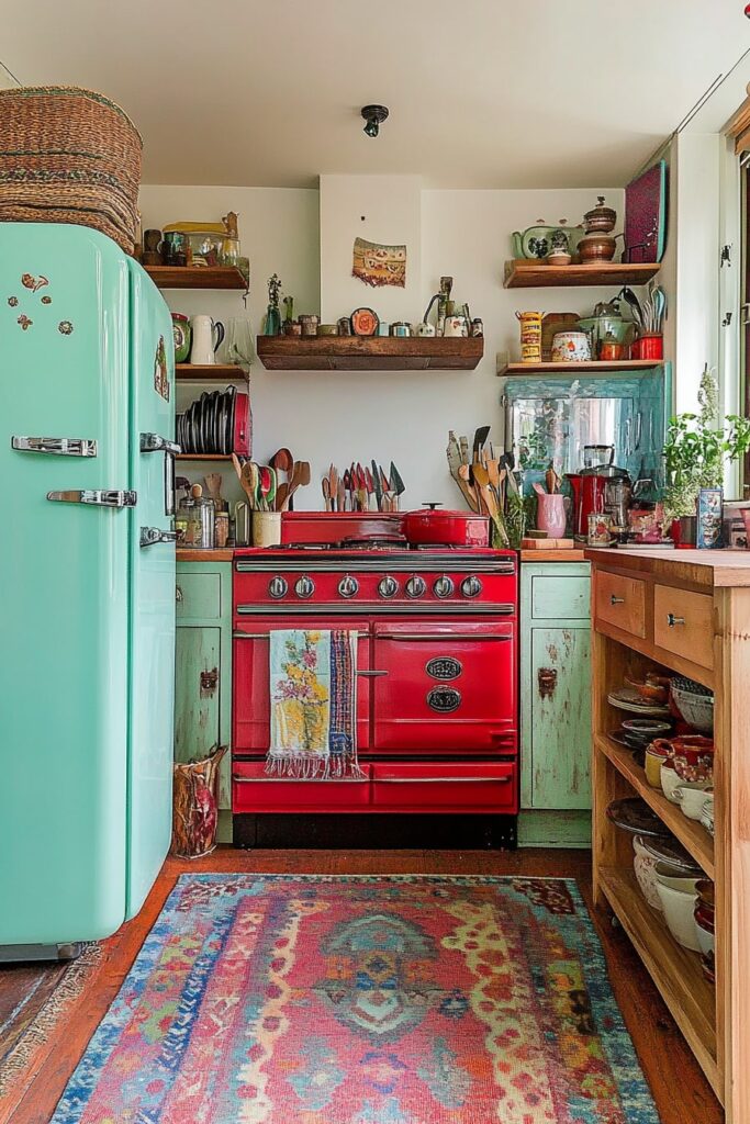 Retro Charm with a Bohemian Spirit