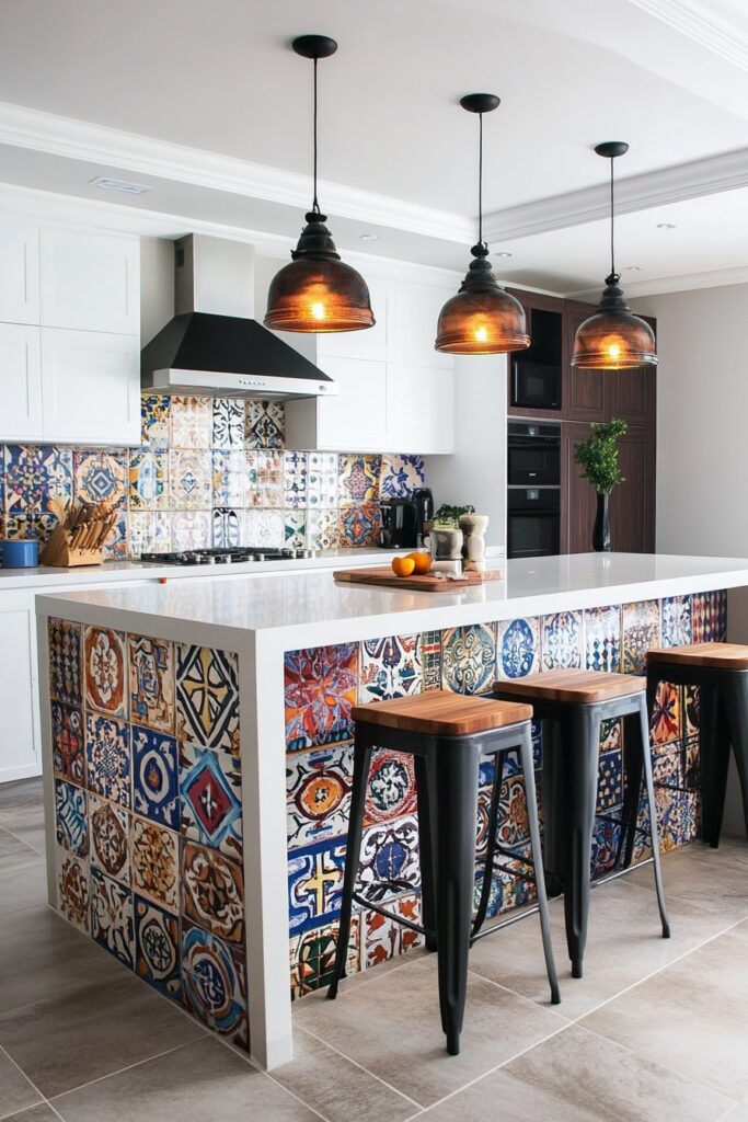 Bold Tiles and Modern Lines

