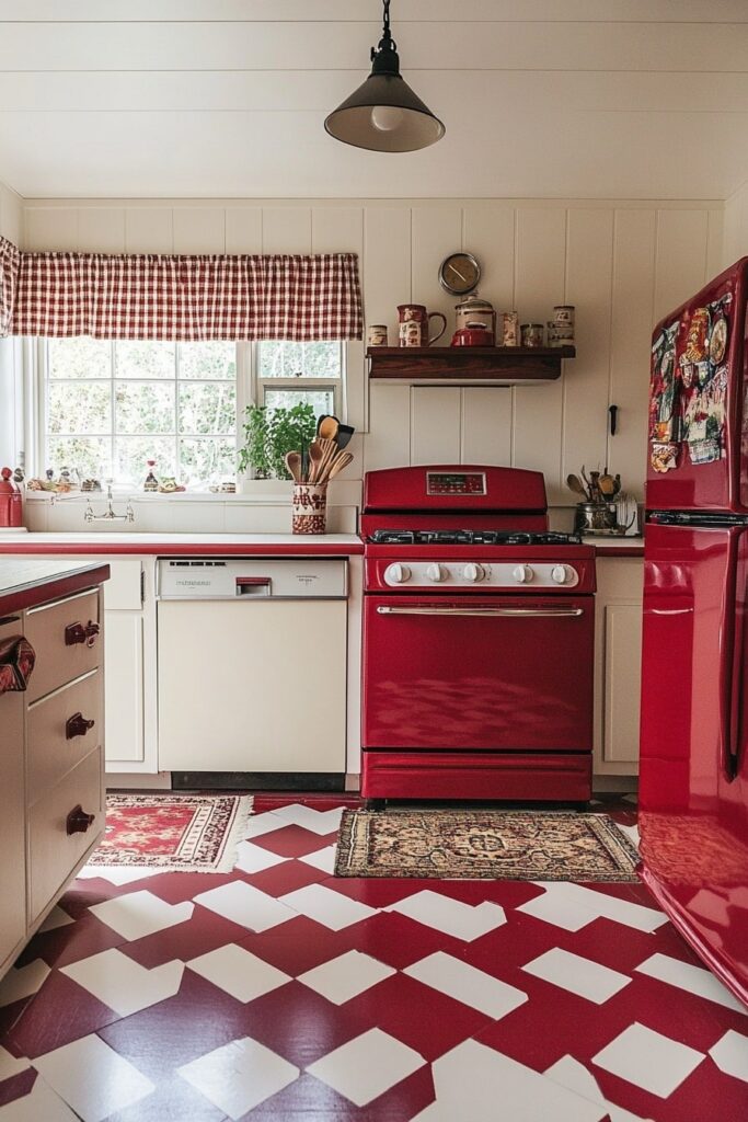 Retro Red with Country Soul

