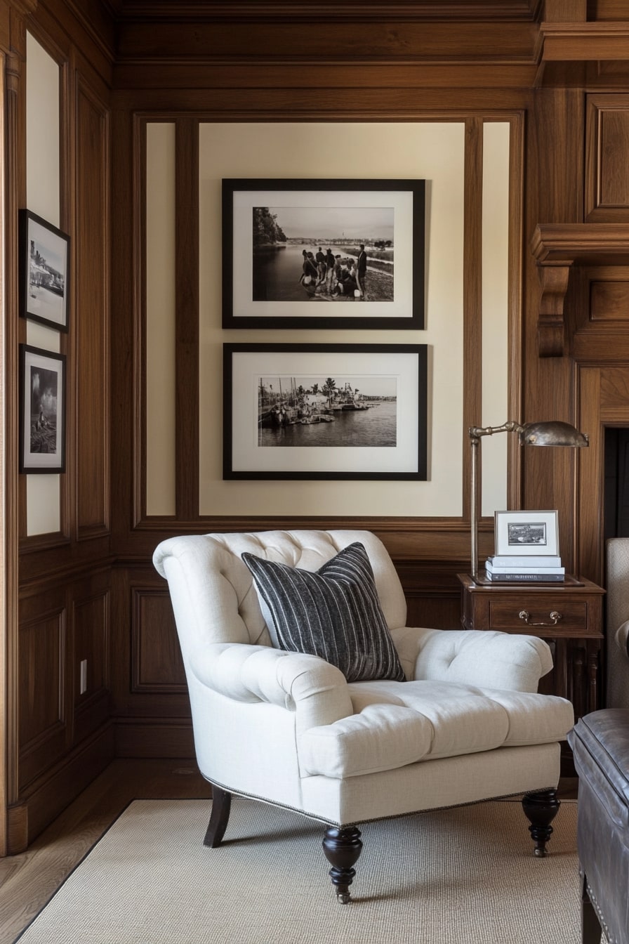 Library Nook with Old-Soul Charm