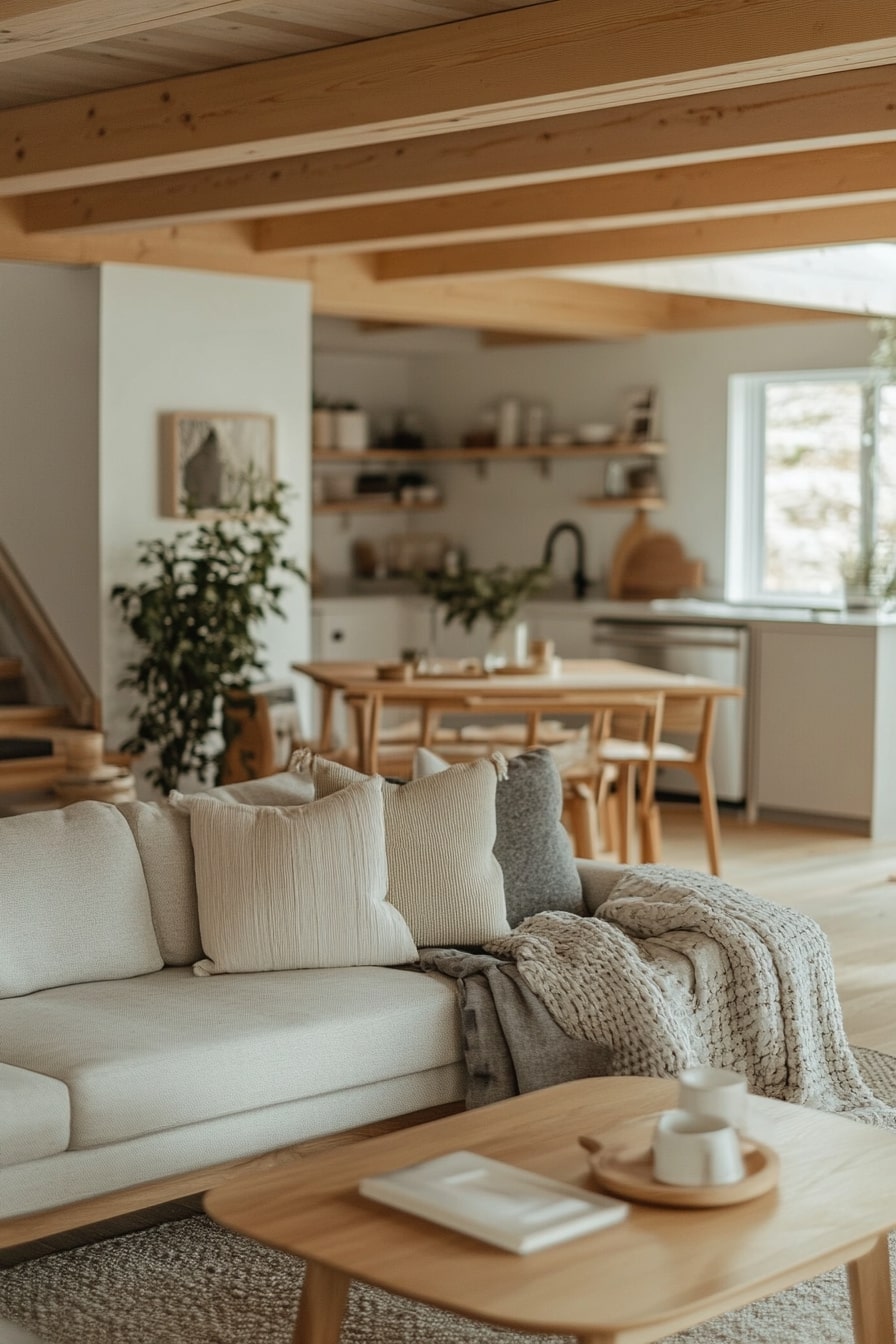 Soft Neutrals in a Cozy Modern Cabin