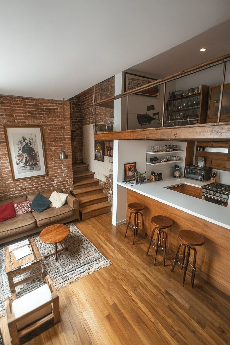 Industrial Loft with Warm Personality