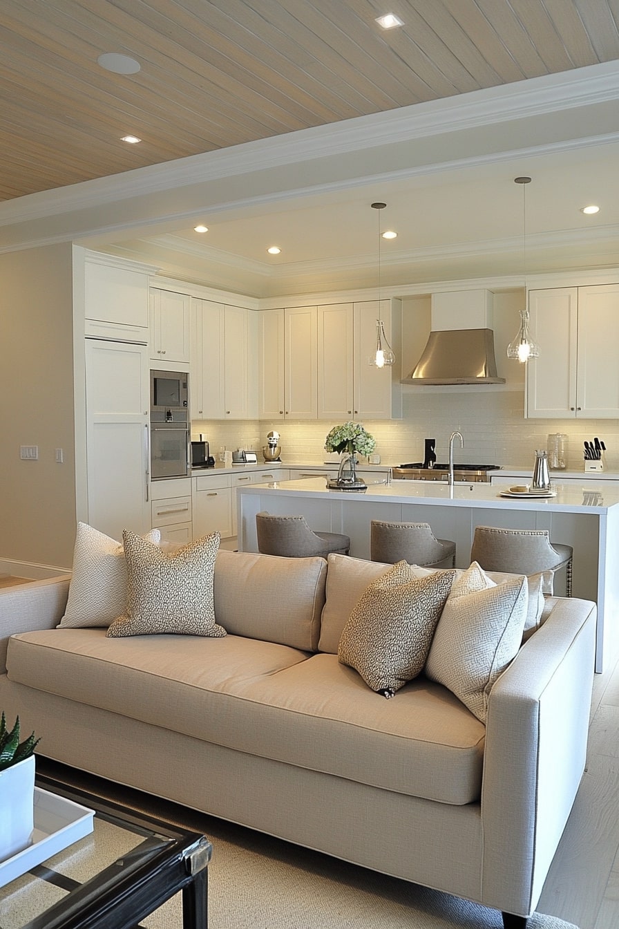 Polished Neutrals in a Light-Filled Layout