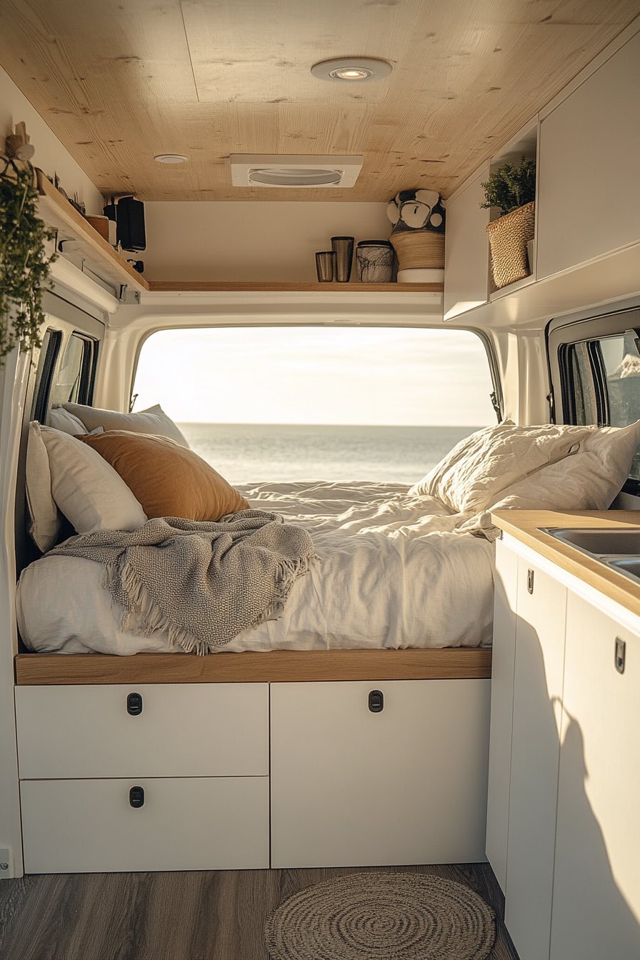 Scandi-Style Sprinter Interior