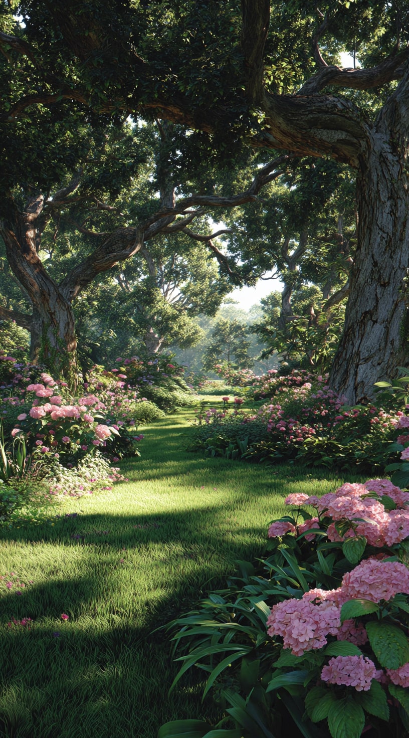 10. Tropical Flower Beds