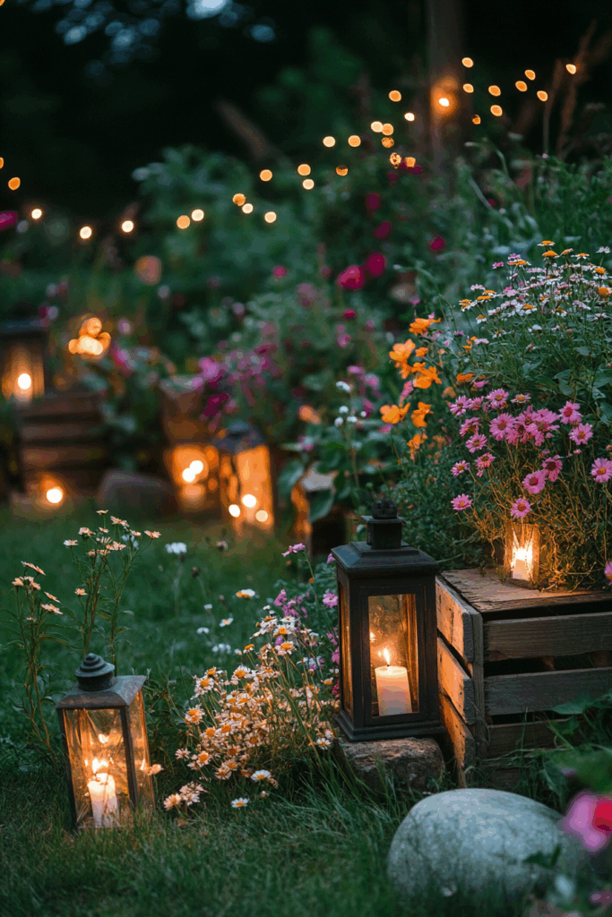 Garden Lantern Cluster