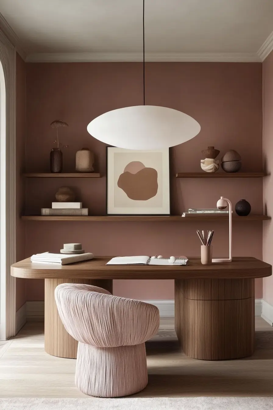 Modern Rosewood Workspace