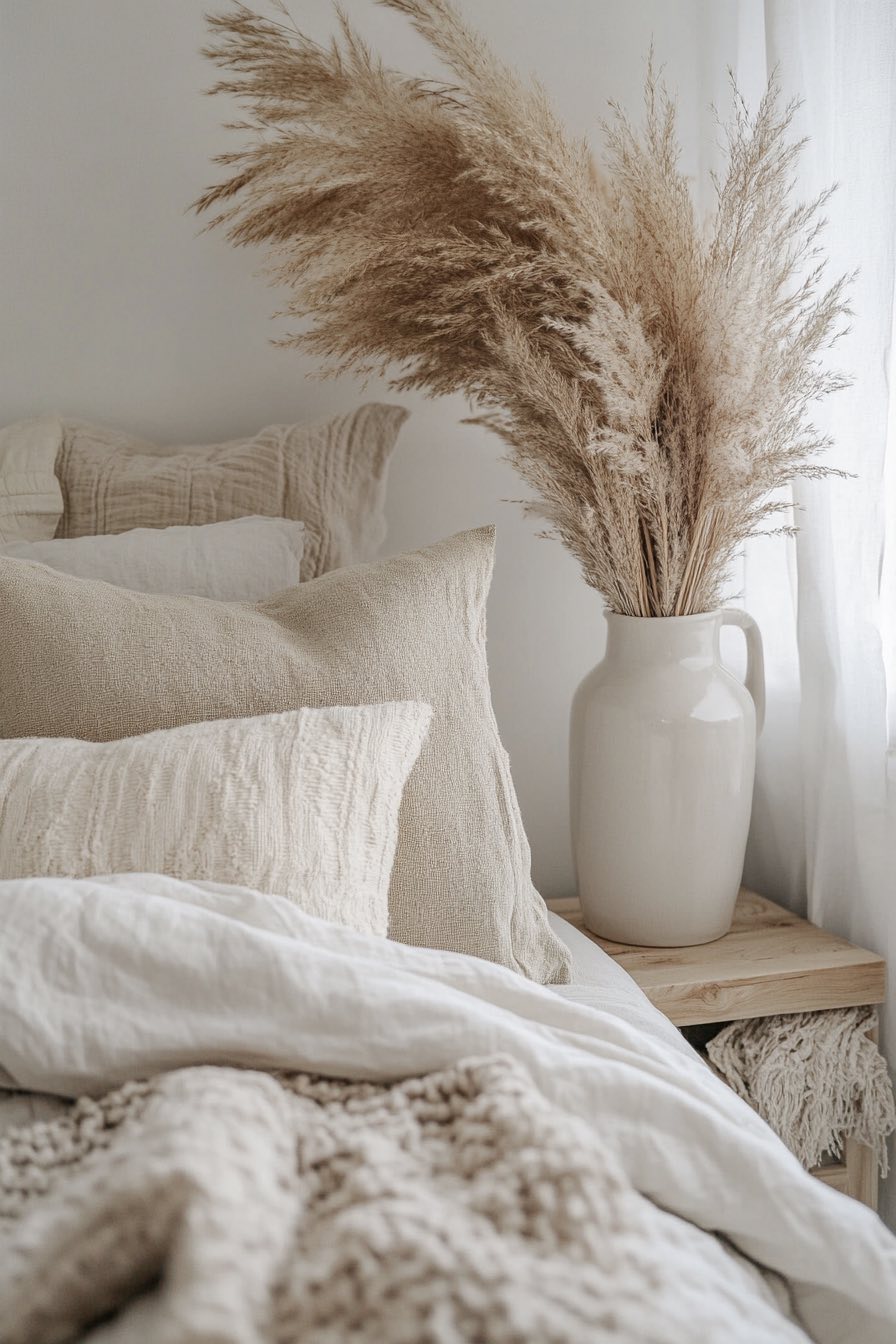 Pampas Grass and Dried Florals