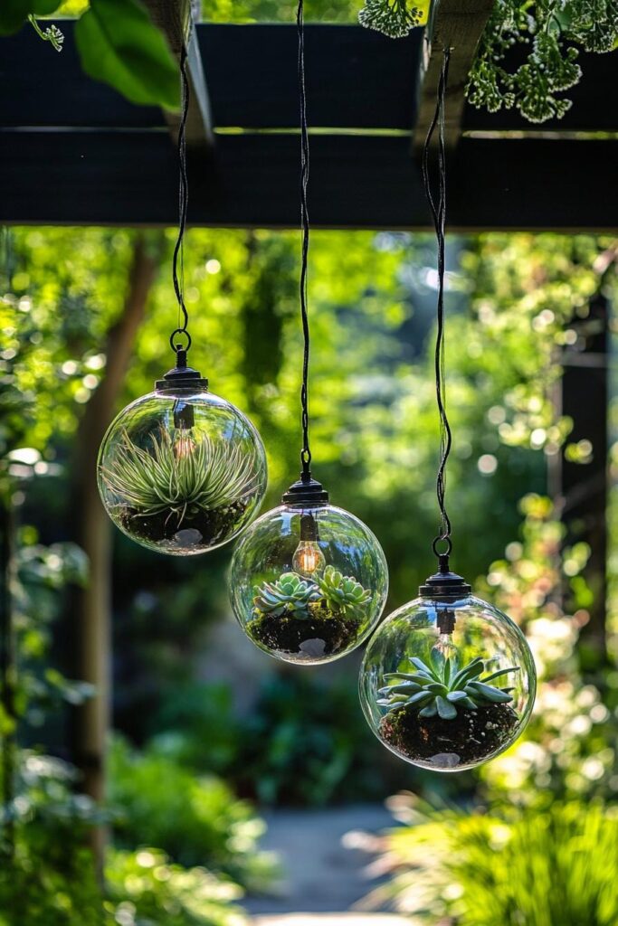 Hanging Terrarium Light Fixture