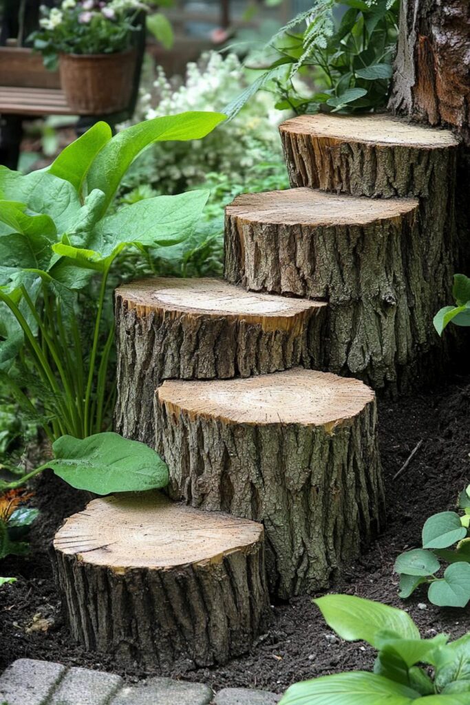Tree Stump Ladder