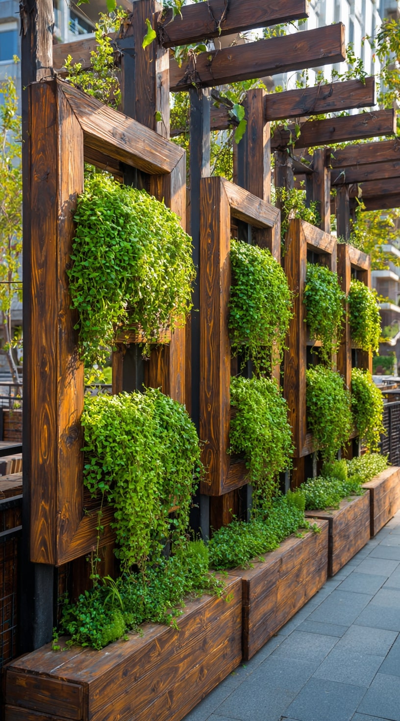 14. Framed Faux Greenery