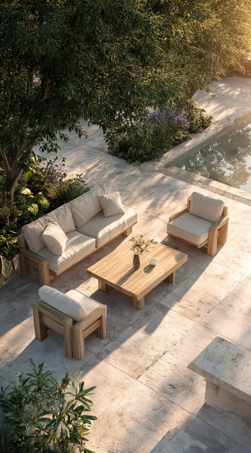 14. Sunken Lounge Area