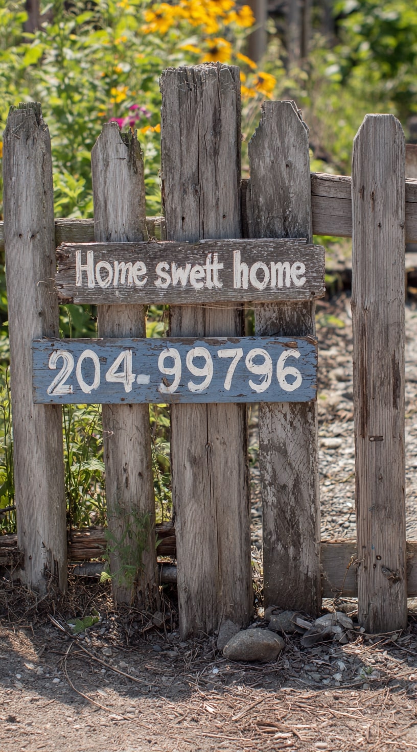 15. Personalized Sign