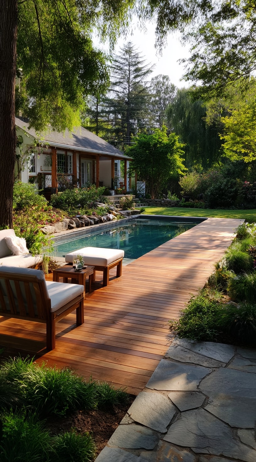 16. Raised Pool Deck