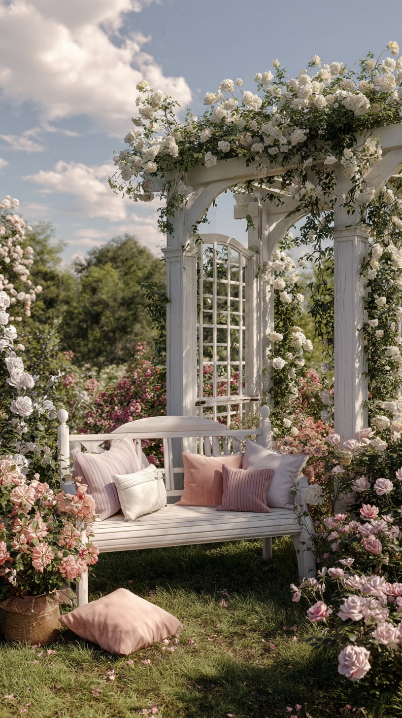 16. Use Tiered Plant Stands for More Space
