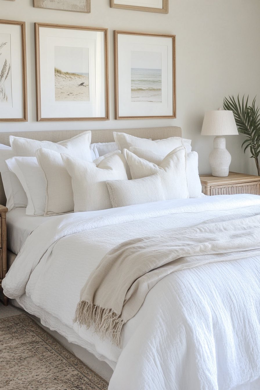 Neutral Toned Gallery Wall