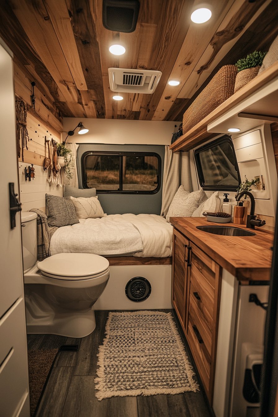 Clever Hideaway Bathroom
