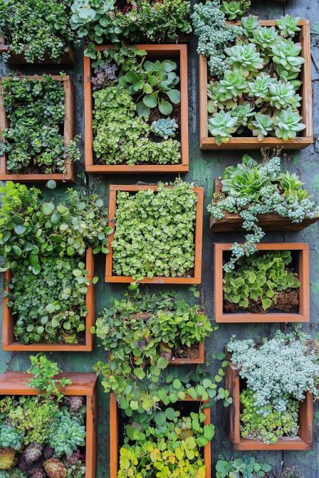 Hanging Plant Wall Frames