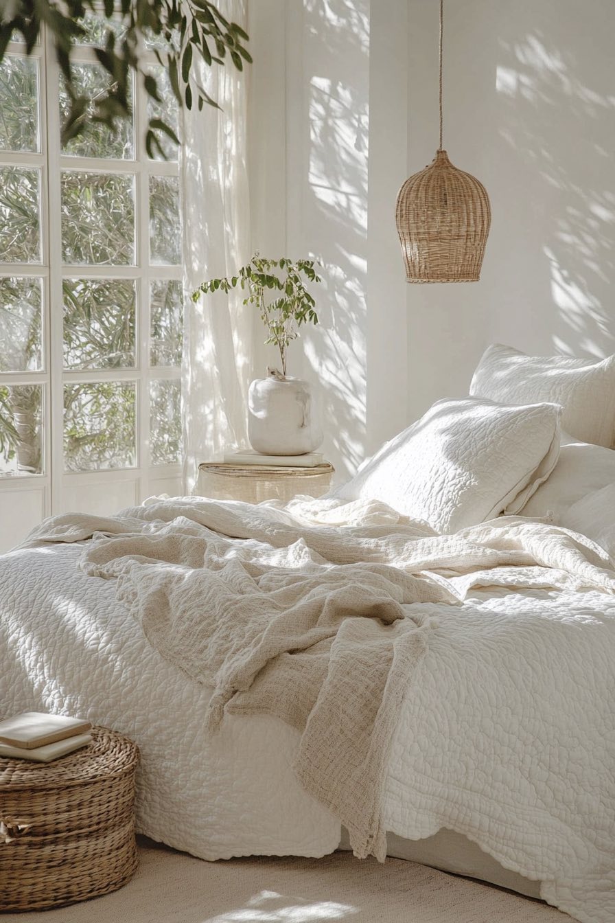 Layer with Light Throws and Quilts
