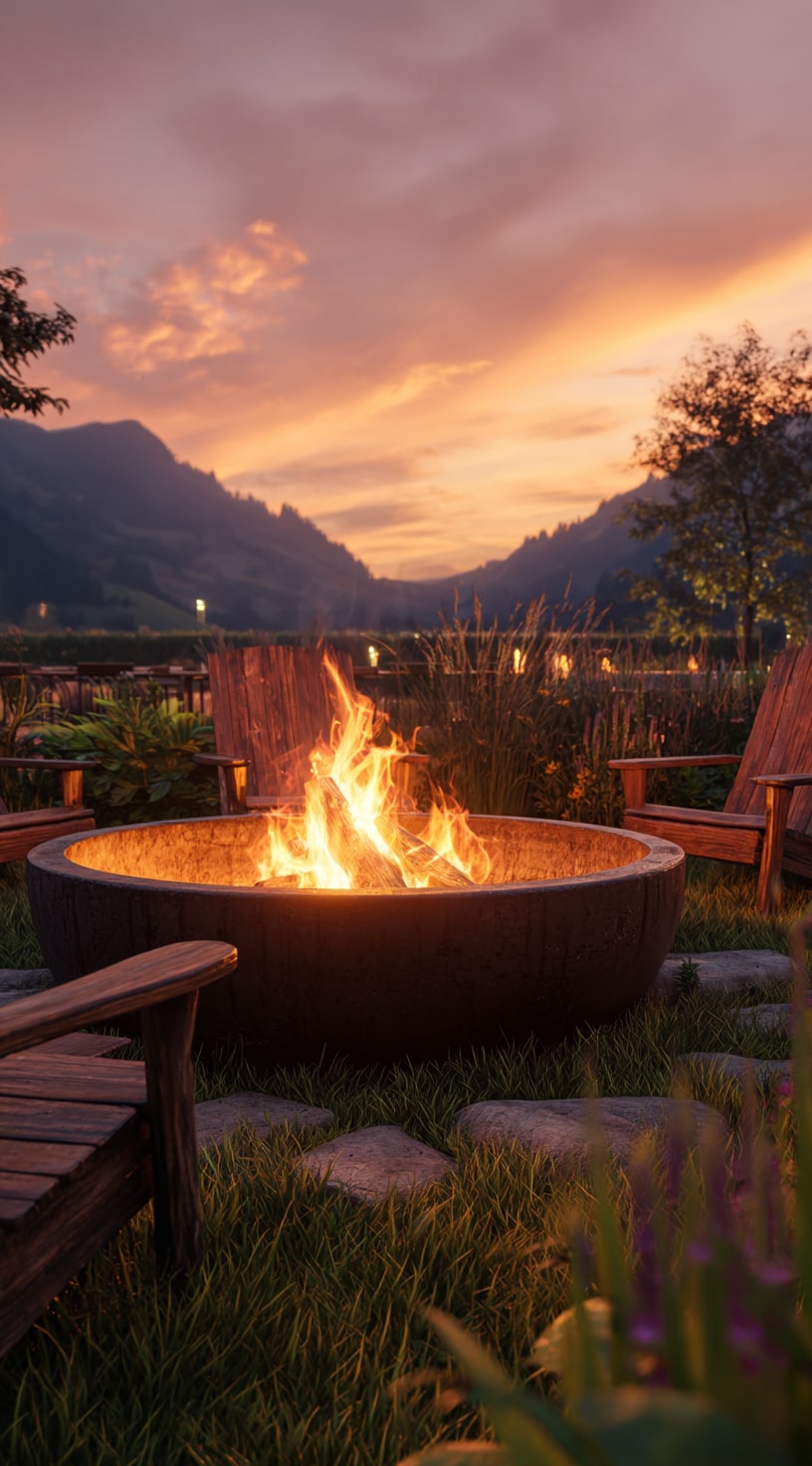 2. DIY Fire Pit