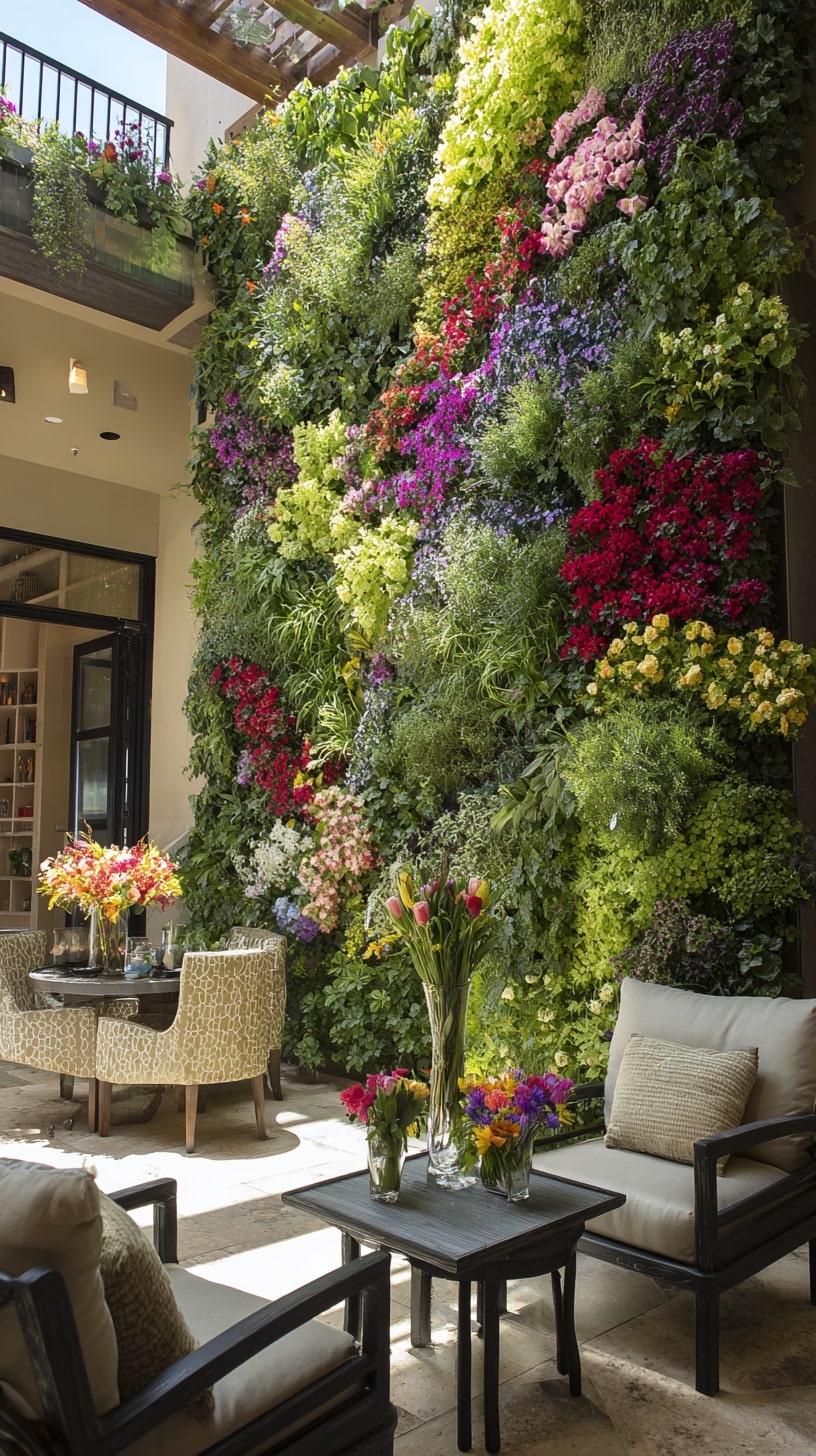2. Hang Planters on Railings or Fences