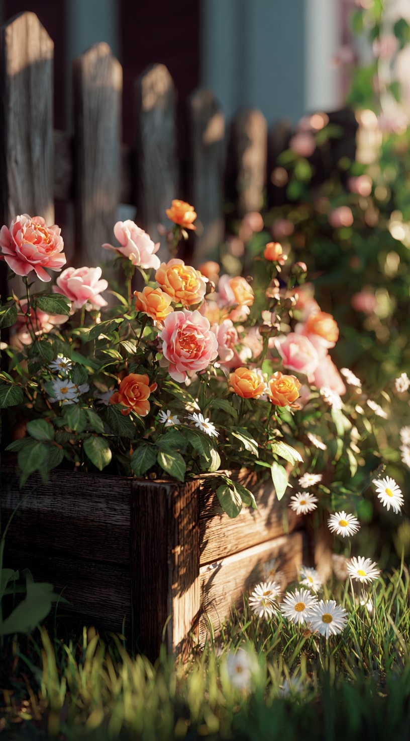 2. Raised Flower Beds