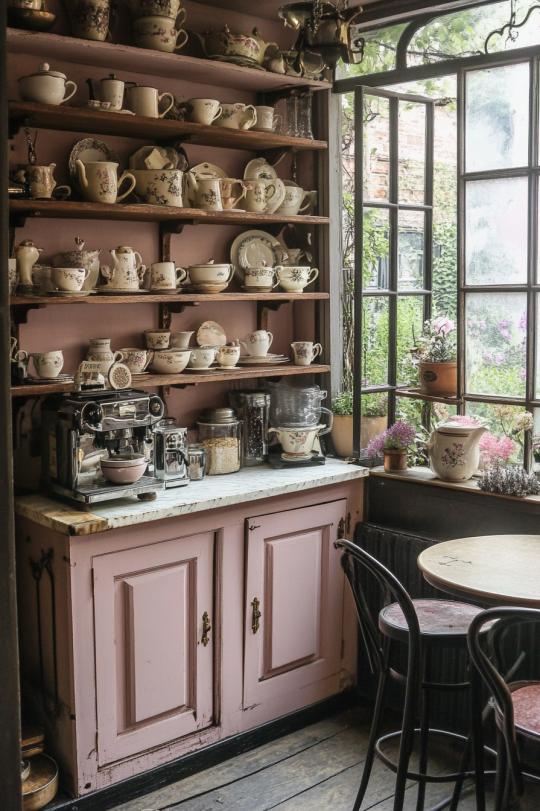 Soft Pink French Café