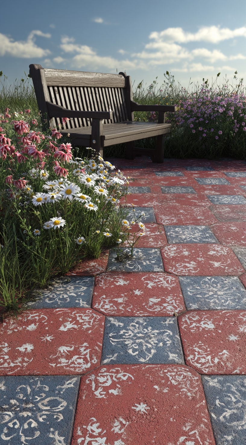 21. Painted Bricks or Stones