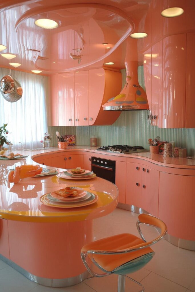 Peachy Retro Pop