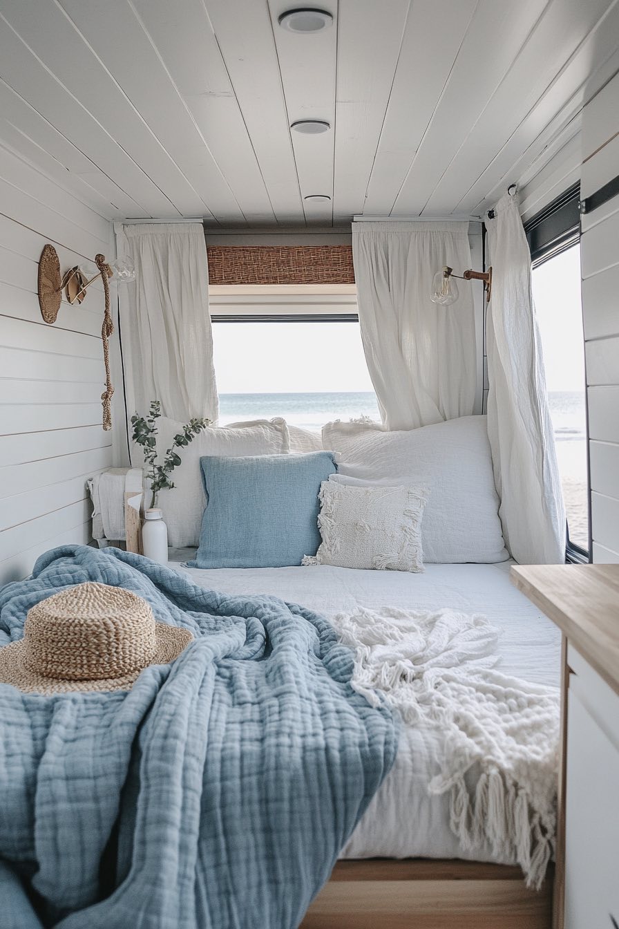 All-White Coastal Retreat