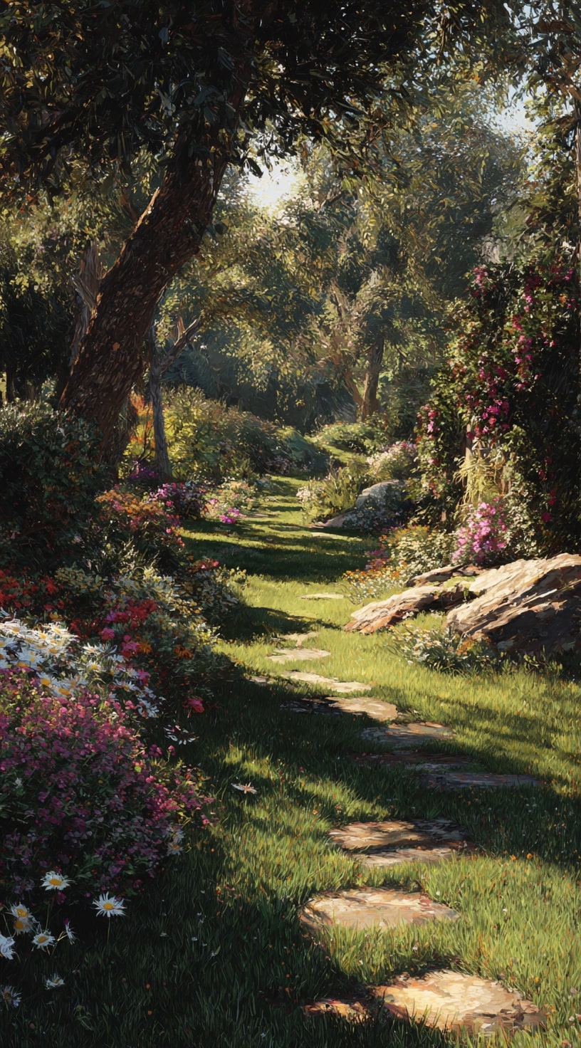 23. Simple Stepping Stone Path