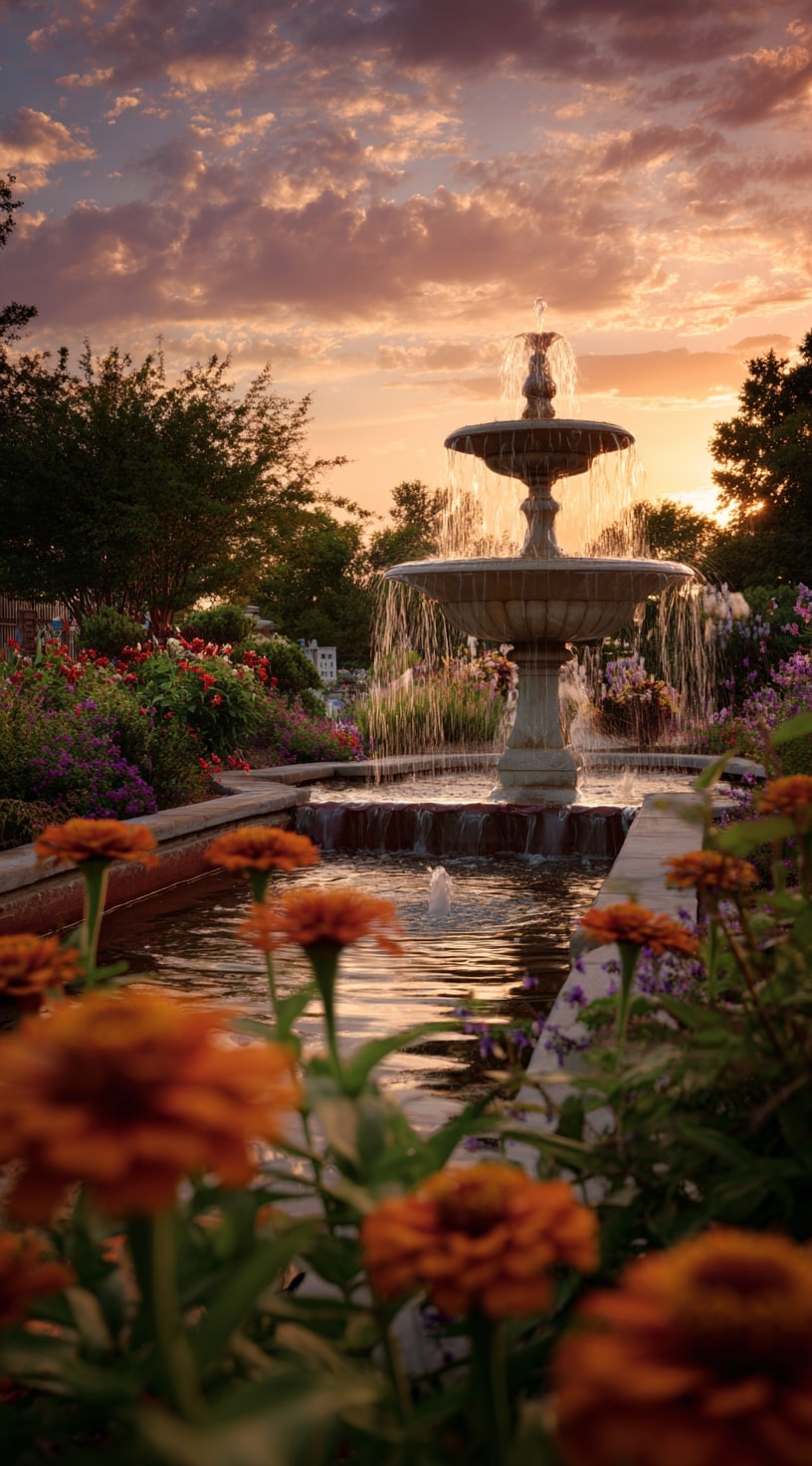 25. Waterfront Flower Beds