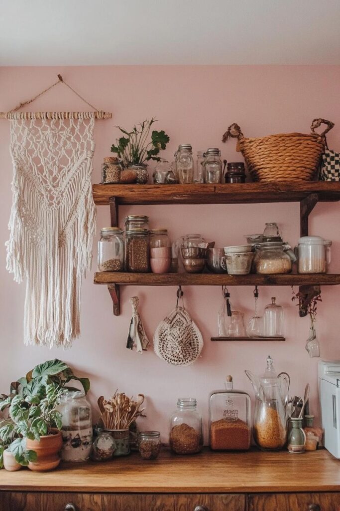 Pink Boho Retro