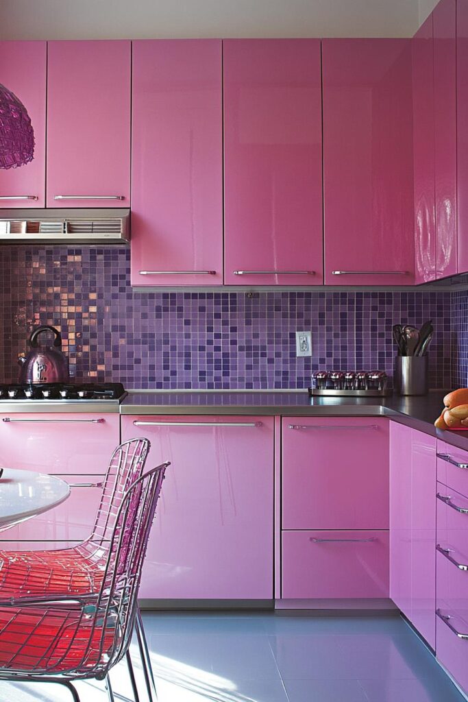Raspberry Red & Pink