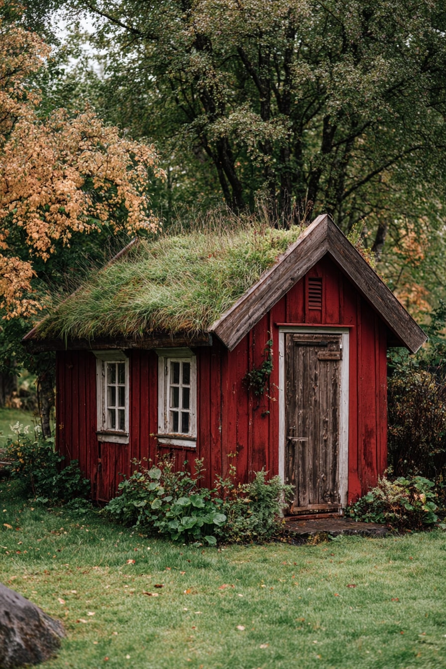 3. Living Roof Shed